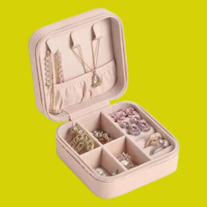 Mini Jewellery Organizer Box - Compact Storage Solution for Accessories